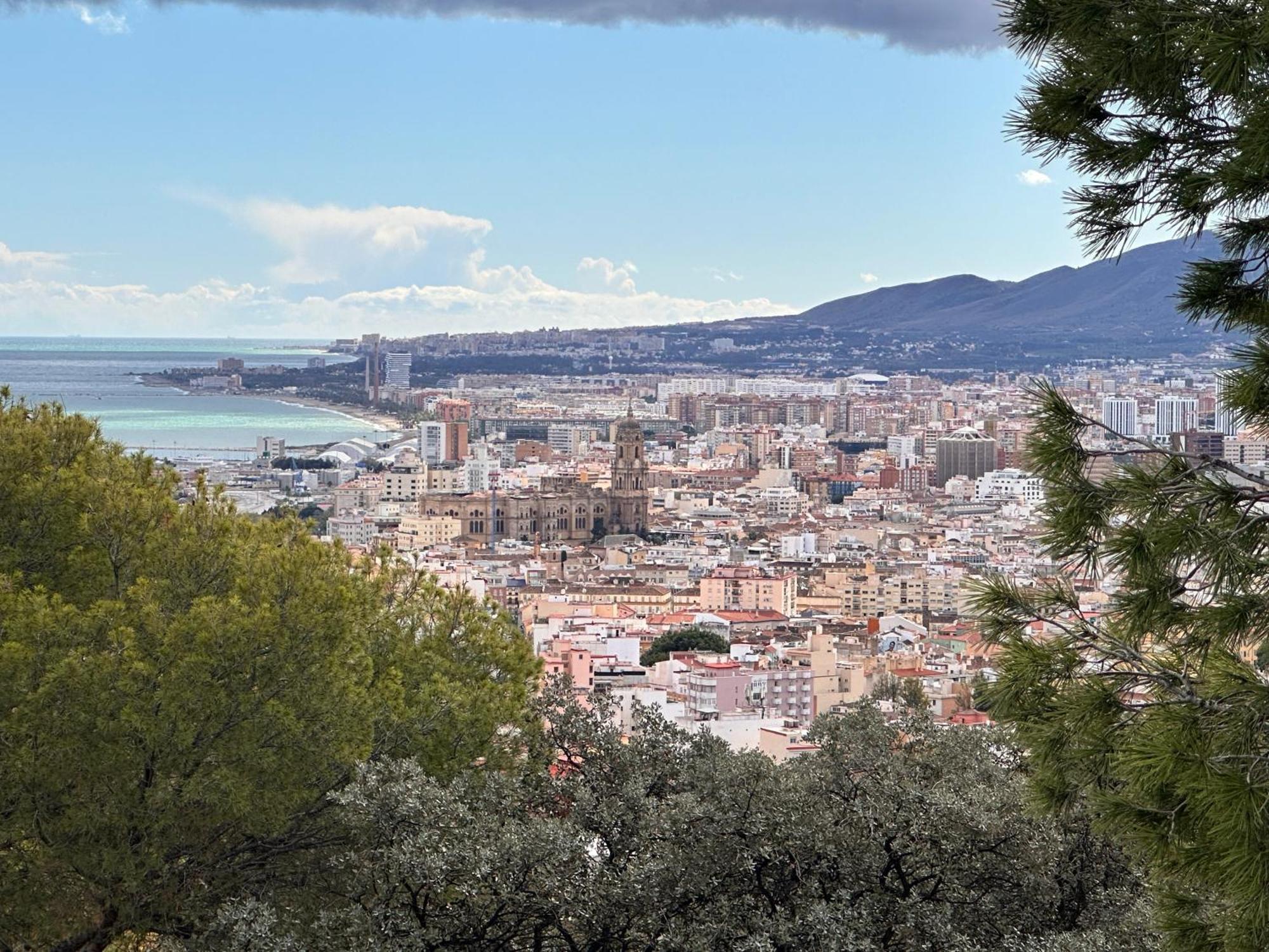 The House In Toquero Solarium Views To The Alcazaba Vakantiehuis Málaga