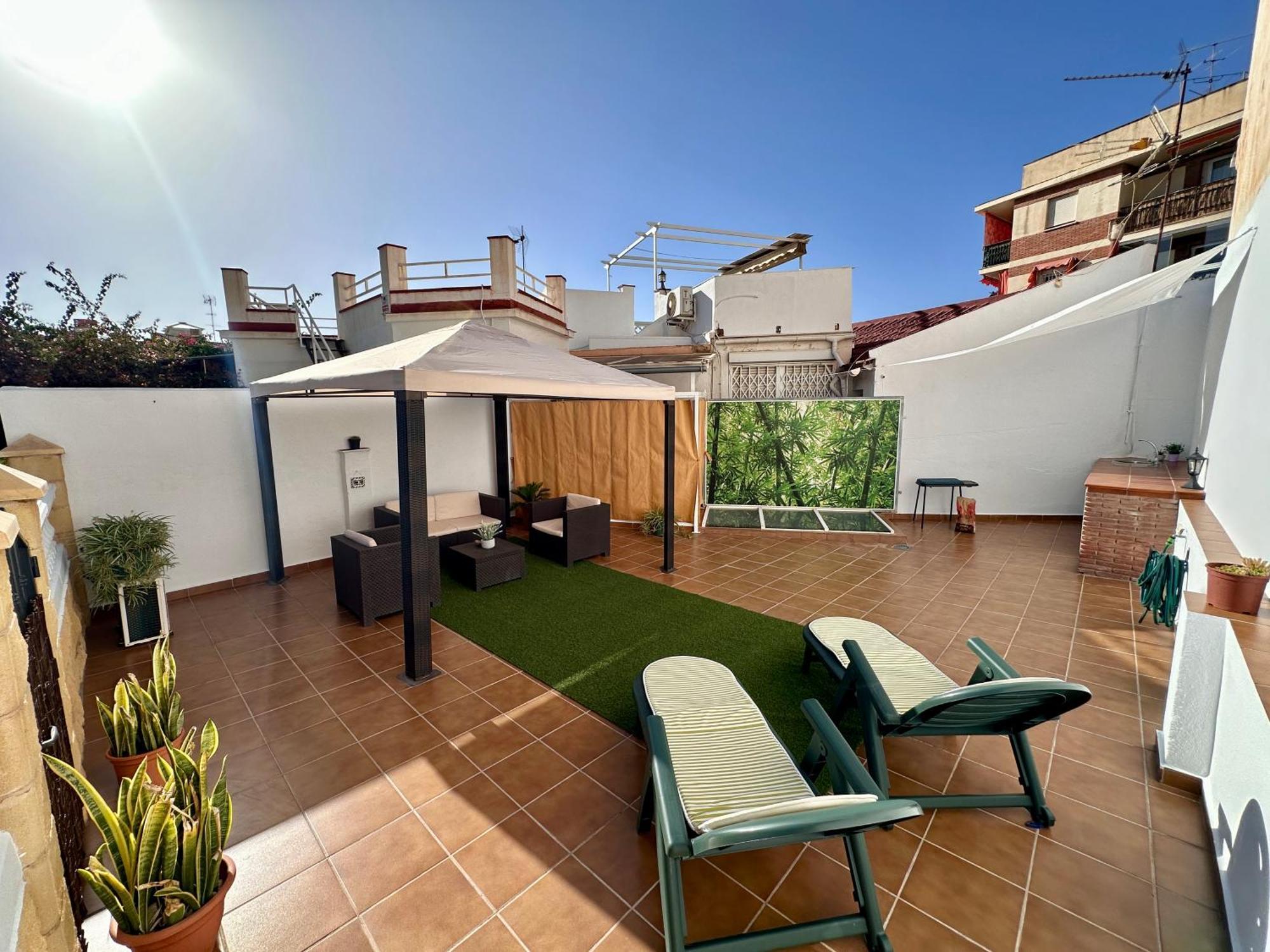 The House In Toquero Solarium Views To The Alcazaba Vakantiehuis Málaga